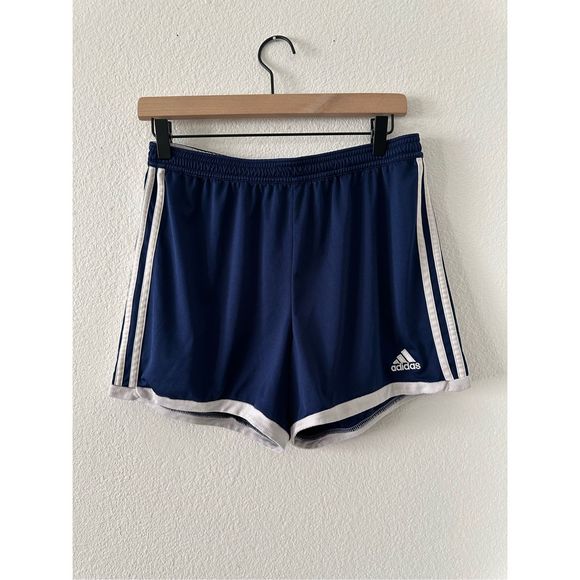 Adidas climacool high waisted jersey basketball shorts in navy - Picture 1 of 7